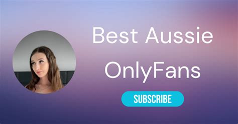 australian onlyfans nude|Best Australian OnlyFans in Australia